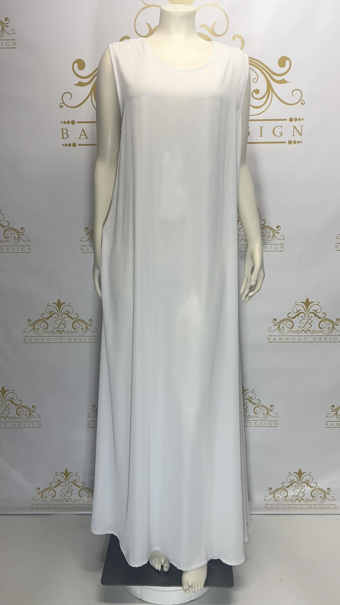 Abaya Cardigan Calligraphy Embroidery Arabic Silver Letters Set 2 Pcs.