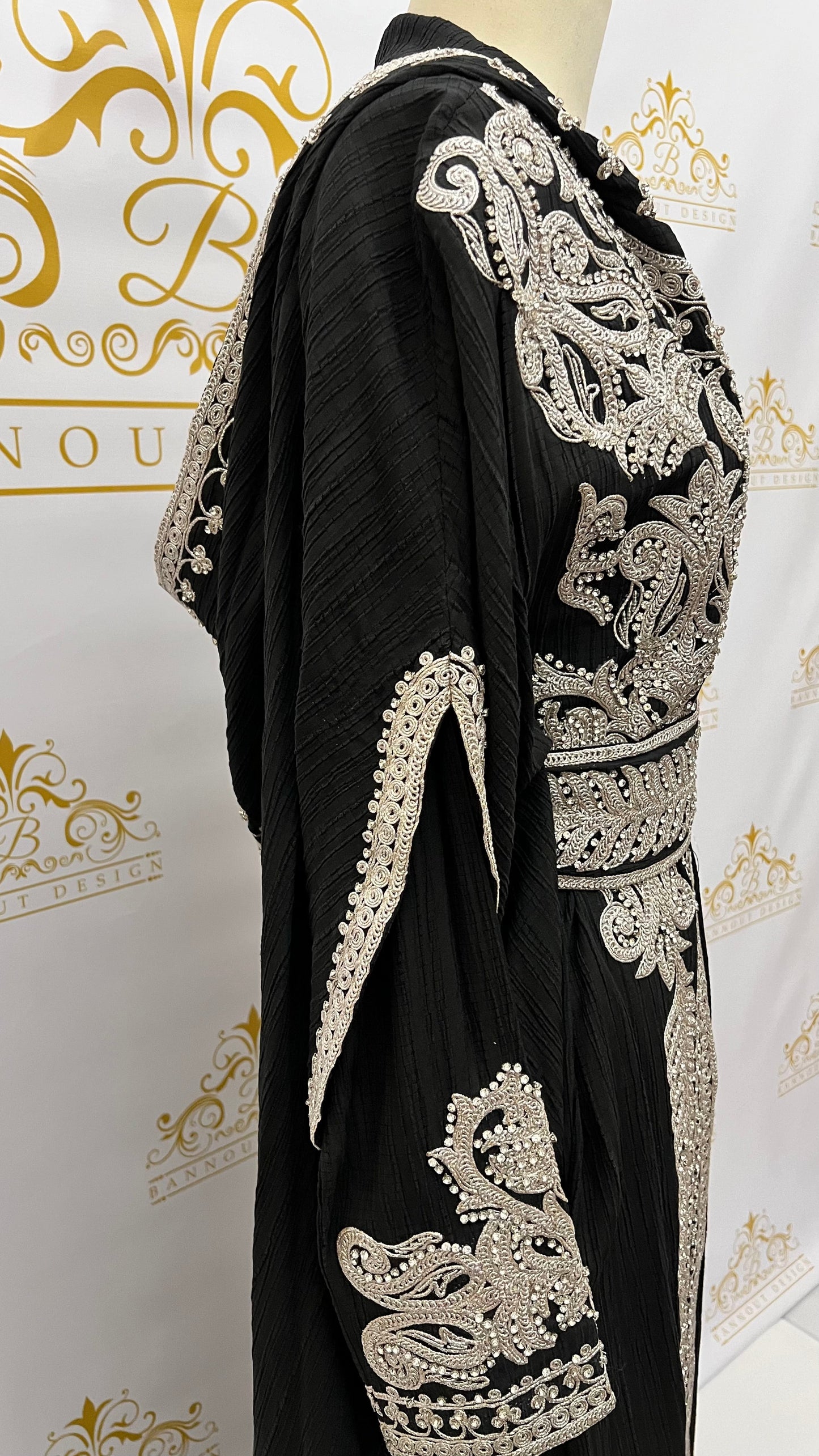 Hooded_Butterfly_Kaftan_3_Pieces_Silver_Beads_Embroidery_12