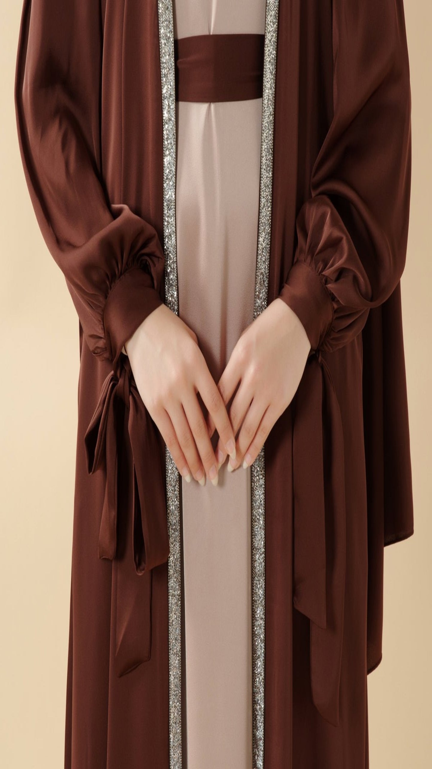 bow-tie-sleeve-abaya-set-with-long-sleeve-inner-dress-moa026-2181573