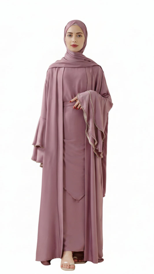 crepe-satin-ruffle-sleeve-abaya-5-piece-set-moa033-241806